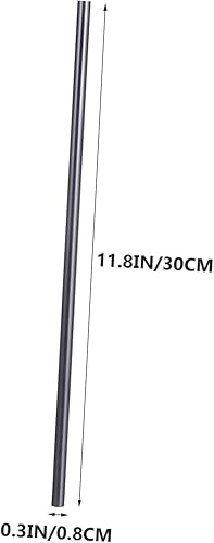 Miniatura 8 de EXCEART Varilla de agitación Varillas de carbono, herramientas de joyería, varilla de agitación, varilla de agitación, varilla de cilindro,