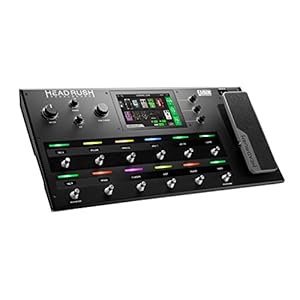 HeadRush Pedalboard – Gitaarversterker & FX-modelleringsprocessor; Eleven HD Expanded DSP-software, 7-inch touchscreen…
