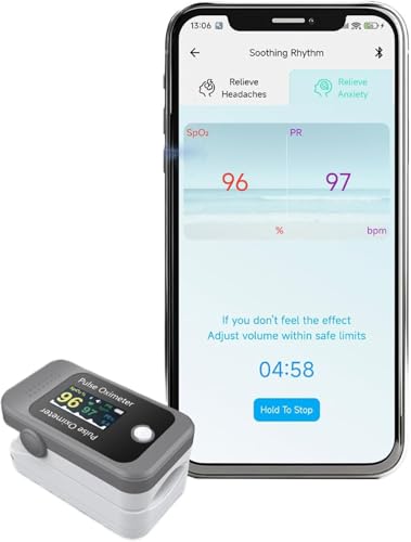 Pepultech Personalized Bio-Soothing System, Music Therapy, Relieve Migraines,Real-Time Audio Sessions for Deeper Relaxation & Focus