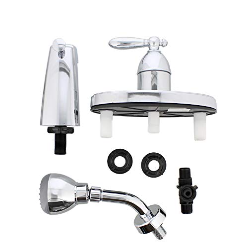 Empire Faucets Shower Diverter Kit - Chrome Bathroom Shower Faucet And High Flow Shower Diverter Valve Kit #TOP4