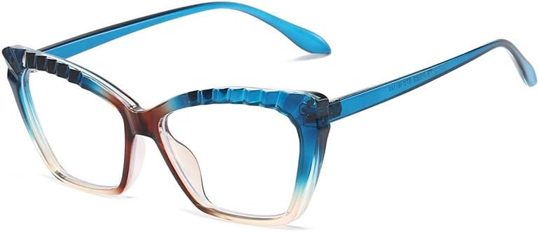 European and American cat-eye non-prescription glasses