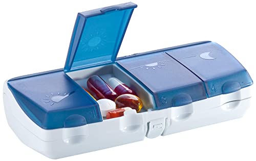 Pilbox Porta Comprimidos Daily Azul