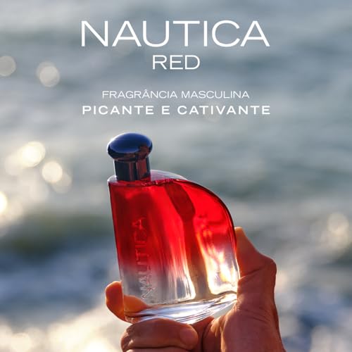 Image of Nautica Red Eau de Toilette for Men | Aromatic Fragrance | Long-Lasting | 100ml
