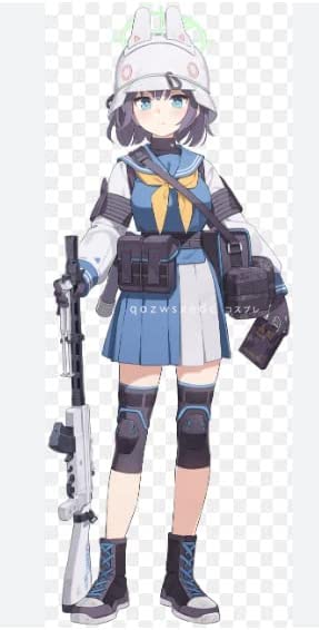 Amazon.co.jp: （靴追加 ） ウィッグ付きBlue Archive ブルー