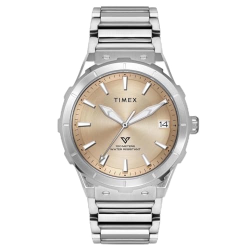 TIMEX Vector Analog Watch for Men Champagne - Image 2