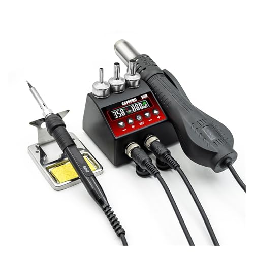 750W SMD[N͂񂾕tXe[V 2 in 1 zbgGA[͂񂾂 LCD fW^fBXvC nڃXe[V BGA PCB IC Cp(110/v)