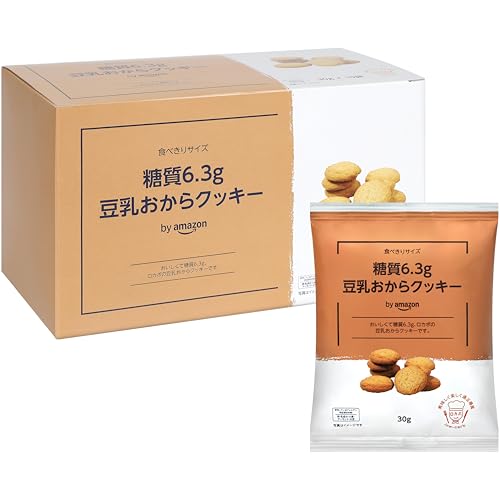 by Amazon ロカボクッキー 豆乳おから 10袋