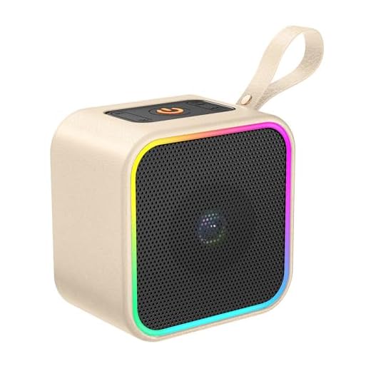 Cassa bluetooth Portatile Cassa Bluetooth Portatile, Speaker Bluetooth 5.3 Altoparlante Wireless con Luce LED Colorata Cassa Portatile, Suono Stereo con Mic Incorporato, 10 Ore di Riproduzione per Casa, Esterno, Viaggi 2025