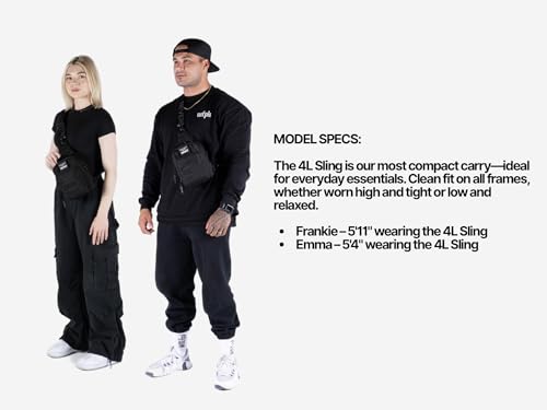 WOLFpak 4L Mini Tactical Sling Bag Clear2