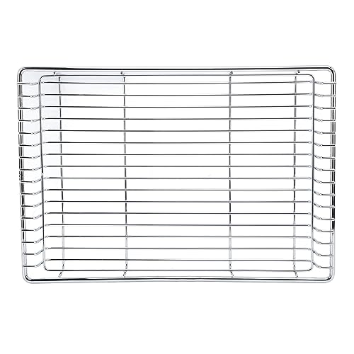 ANKROYU Stendino per Piatti, Stendino in Acciaio Inossidabile, Vassoio in Rete Drenante Compatto, Supporto di Drenaggio in Metallo, Scolapiatti per Campeggio Esterno Domestico