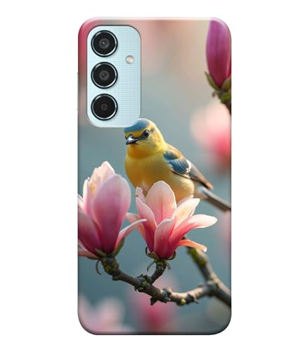 Image of Sparrow Birds Nature Printed Hard Back Case Cover Compatible for Samsung Galaxy M35 5G | Samsung M35 5G (Multicolor) - D1669