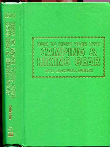 How to make your own camping & hiking gear