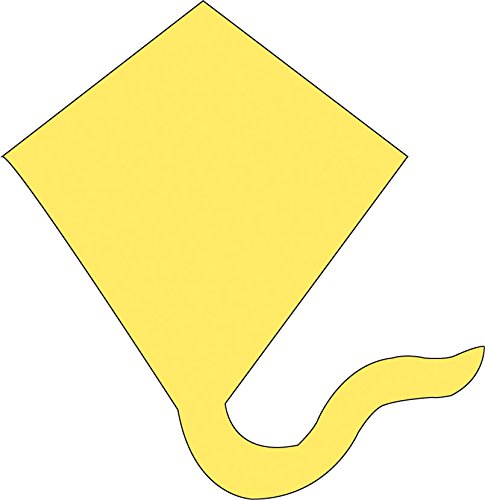 50 fogli adesivi aquilone 7,6 cm giallo carino autoadesivo estate aula note ritorno a scuola note pranzo bacheca decorazione regali etichette decorazioni forniture insegnante promemoria promemoria