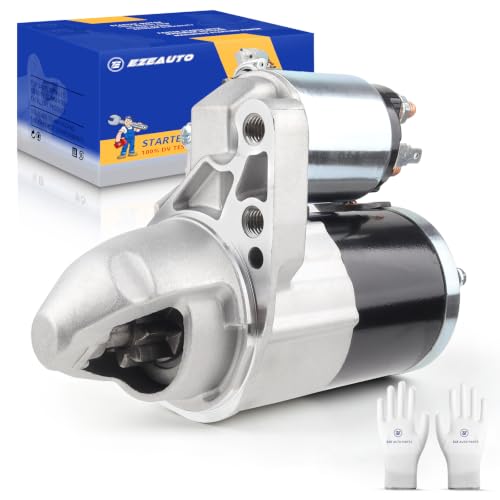 Image of Ezexpreze 19141 Starter for Chrysler 200 2011-2014 2.4L, Dodge Avenger 2011-2014 L4 2.4L, 12V 1.2KW 8 Teeth Clockwise, Replace# 56029584AA