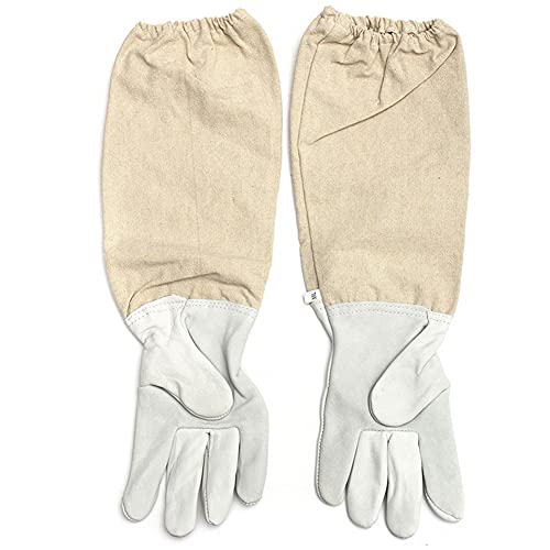 Imkerei Anzug, Bienenlederzahnrad Kleidung Outfit, Ganzkörperschutz Fechten Schleierhandschuhe, Air Mesh Belüfteter… – Bild 5