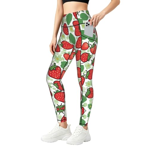 Leggings de entrenamiento con bolsillos laterales y control de abdomen