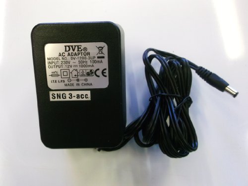 Preisvergleich Produktbild DVE DV-1280-3UP Netzteil Ladegerät 12V 1000mA