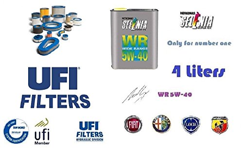 Kit filtri tagliando UFI Panda 169 1.2 8v Natural