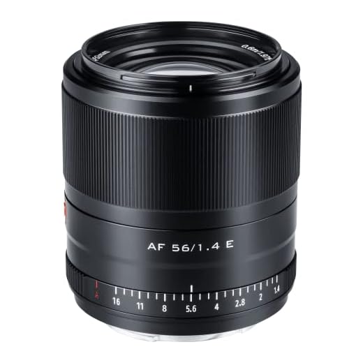 VILTROX 56mm F1.4 E Autofokus APS-C Stöd för ögonfokus Porträtt Prime Objektiv för Sony E Mount A5100 A6000 A6100 A6300 A6400 A6500 A6600 NEX-6 A7 A7S A7C A7Ⅱ A7RⅡ