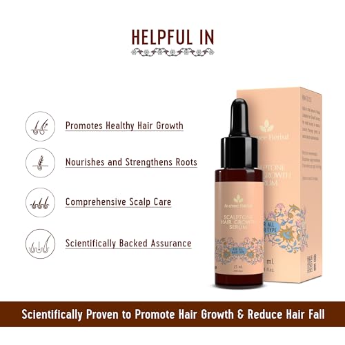 Avimee Herbal Scalptone Hair Growth Serum | Scientifically Proven Formula | Enriched with Nansyl & Green Tea Extract | For Hair Growth & Hair Fall... - Image 6