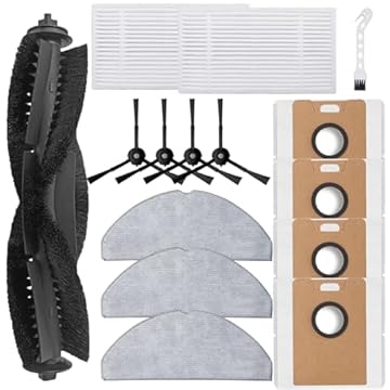 15 Pezzi di Ricambio per Robot Aspirapolvere Tapo RV30 Max Plus/Tapo RV30 Max/Tapo RV20 Max Plus/Tapo RV20 Max