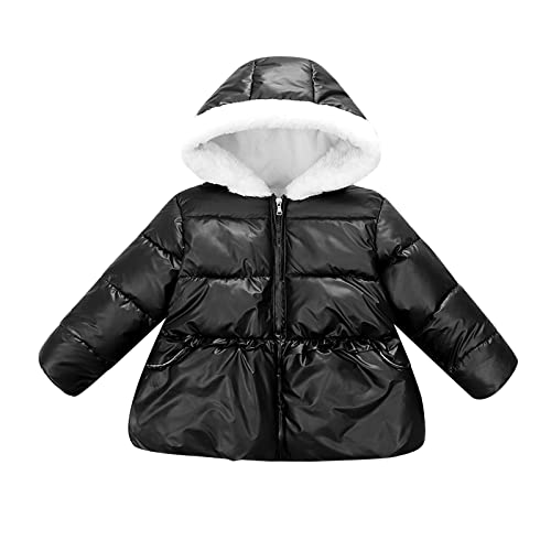 Boys' Winter Windproof Jacket Winter Coats Kids Toddler Baby Boys Girls Fleece Patchwork Padded Jacket Infant
