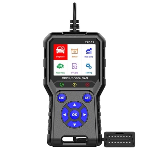 Strumento Diagnostico Per Auto Obd2 Scanner Odb2 Lettore Di Codici Ym509 Cancella Codici Di Errore Motore Obd 2 Scanner Multi Lingue