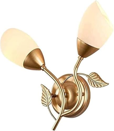 Lampe murale moderne double tête GWJKG pour éclairage de chambre et couloir
