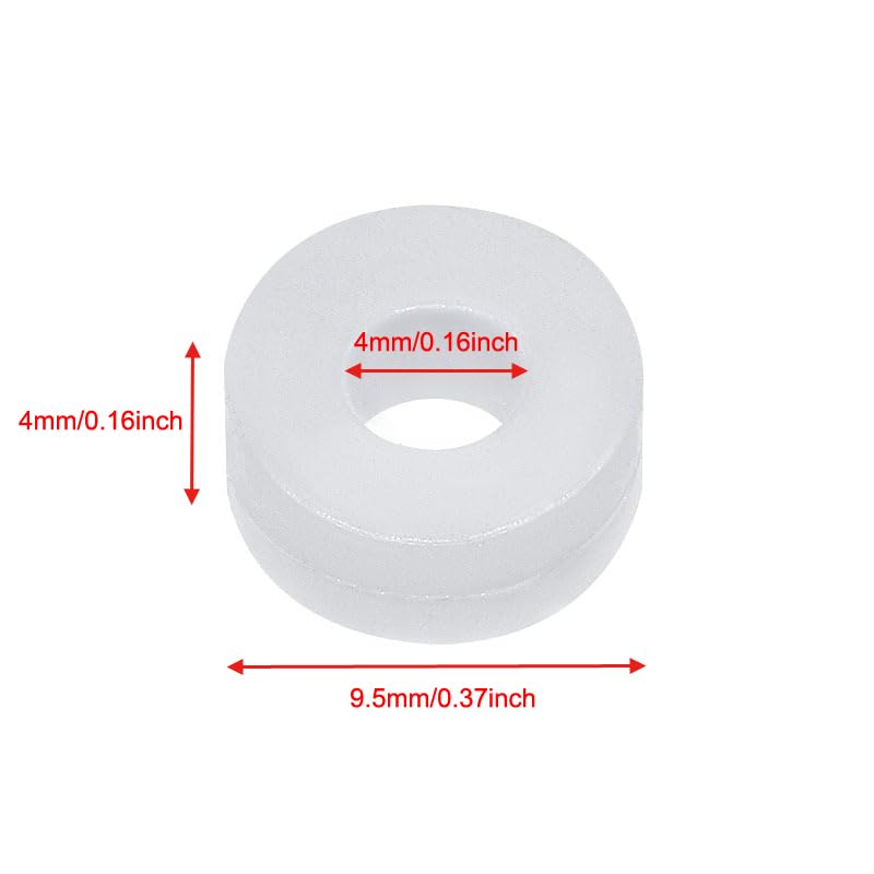 Image of 25 Pack Tire Air Chuck Sealing Gasket Replacement Rubber O Ring Pad Seals Washer for Tire Air Chucks with Clip Tire Inflator Nozzle Adapter Electric Air Compressor Pump Pressure Gauge