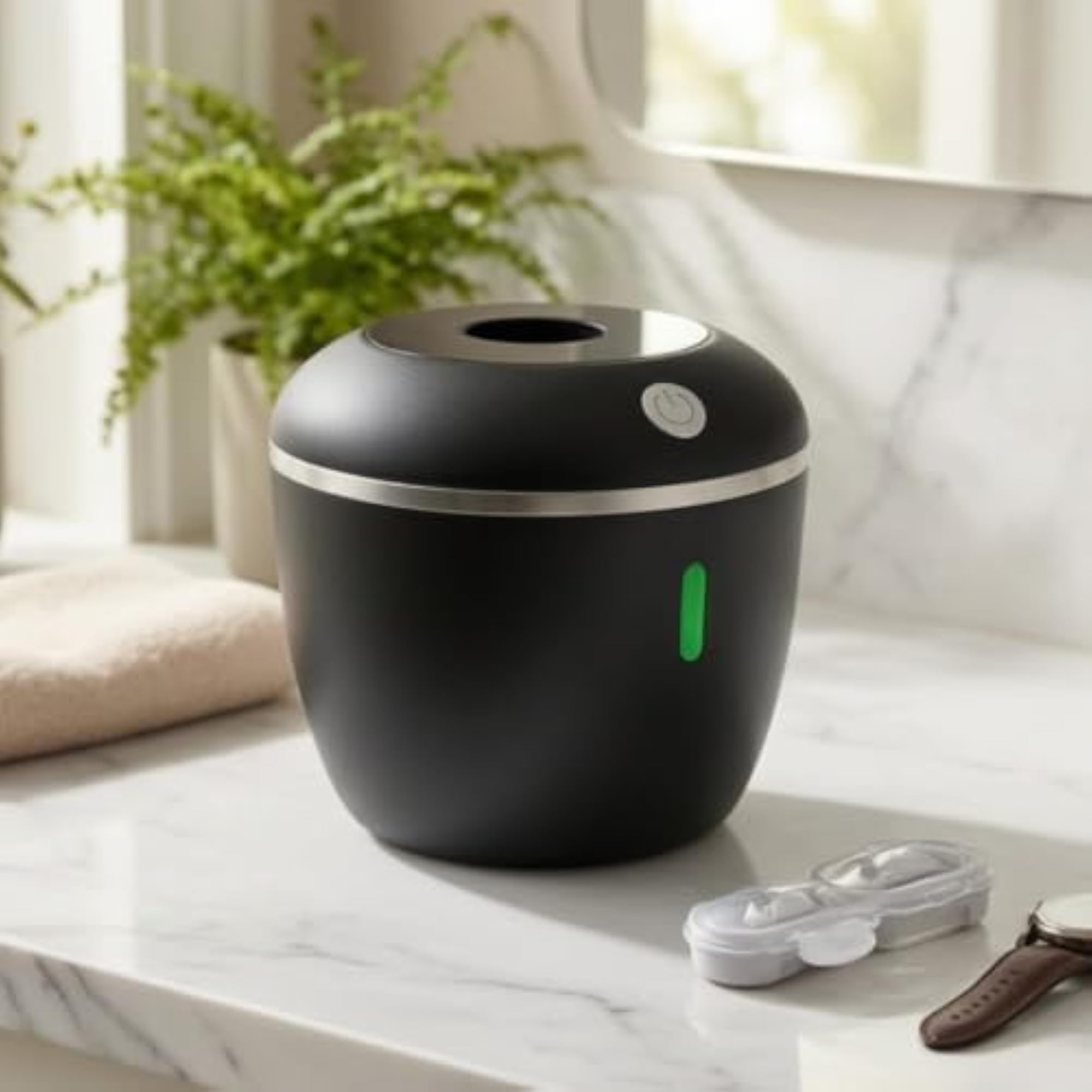 Compact Design Sonic Cleaning Machine with Lid Sterilizer for Home