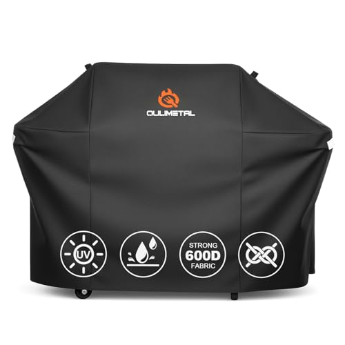 Image of 63 Inch Grill Cover for Weber Genesis /II 300 Series and New 2022 Genesis | 600D Waterproof Resistant Weather‑Protective BBQ Premium Outdoor Grill Cover for 4-5 Burners Gas Grill,Compared to Weber 7757