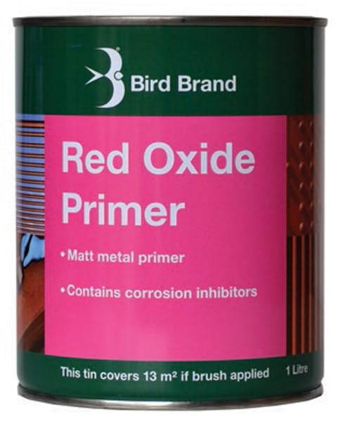 Bird Brand Red Oxide Primer - 1 Litre, 2.5 Litre & 5 Litre (1 Litre)