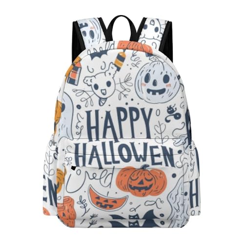 Sac à dos Halloween enfant fille garçon sac citrouille pour voyage et université femme