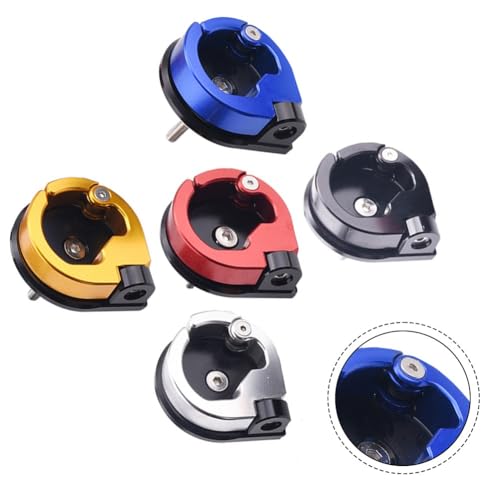 Risveglio Gancho frontal de aleación de aluminio para bolso de motocicleta, soporte de garra para bolsa de la compra para la mayoría de motocicletas y vehículos eléctricos