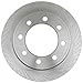 ACDelco Silver 18A1592A (19261794) Non-Coated Rear Disc Brake Rotor