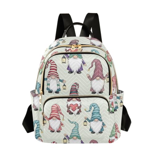 Sac à dos matelassé blanc fini le désordre grâce aux multiples poches zippées