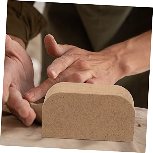 Anneome Efficient Pottery Mug Handle Molds Wood Handle Forms Molds for Maker DIY Simple Making, As Shown, 2X3.5X7.5CM - Image 3