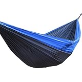 Budge HAMDHBGS Whether You Double Nylon Hammocks, Blue/Gray
