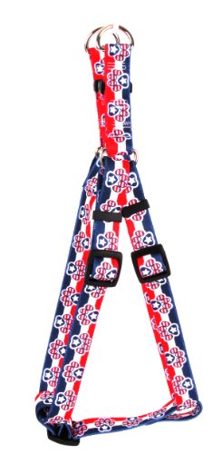 Image of Yellow Dog Design Step-In Harness, X-Small, Patriotic Paws