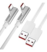 Amazon.co.jp: 120W USB-C ケーブル L字型 1M2本 対応Xiaomiターボ