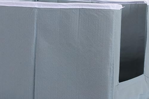 Image of Clothes Organizer Non-Woven Fabric for Wardrobe /Foldable Cupboard Storage Boxes /Rectangular Almirah Organizers for Shirts /Pants /T-Shirts /Dress /Jeans (SHIRT-COVER 004)