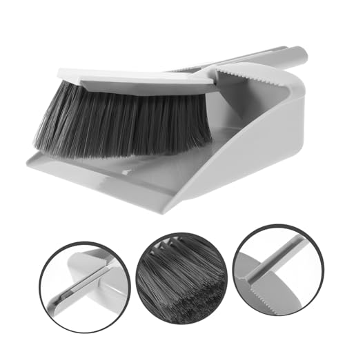 FIXOSHEE Mini Kehrschaufel und Besen Set aus Robustem Kunststoff Tragbar und Leicht für Desktop Auto Fenster und Büro Kratzfrei und Verschleißfest für Präzise Reinigung Kleiner Bereiche – Bild 8
