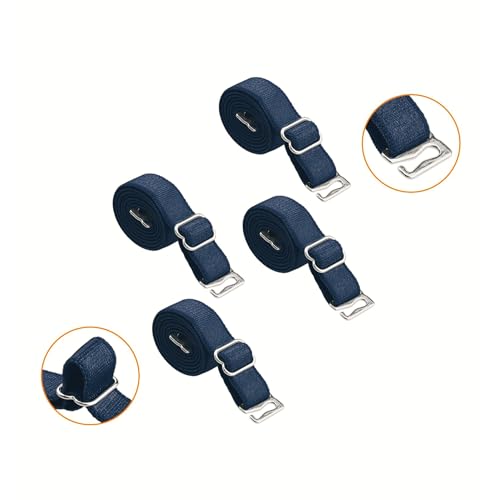 Image of uxcell 2 Pair 10 /12 /15 /18 /20mm Width Stretchable Shoulder Bra Straps Adjustable Elastic Straps for Women