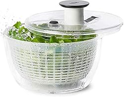 OXO(オクソー) サラダスピナー 野菜水切り器 小 丸型