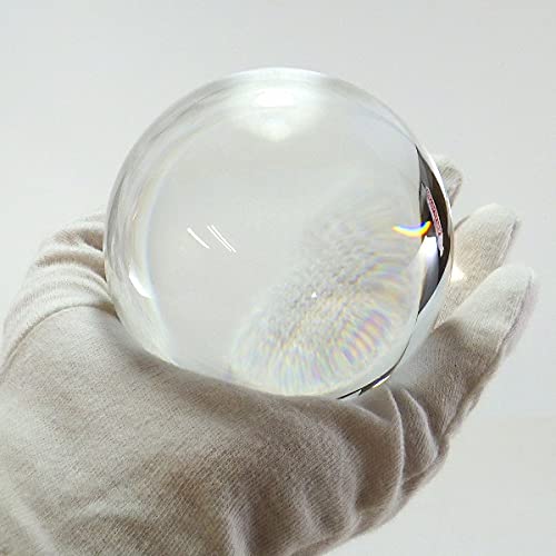 Amazon.co.jp: 水晶玉 人工水晶 人工水晶玉 台座 人工 （溶錬