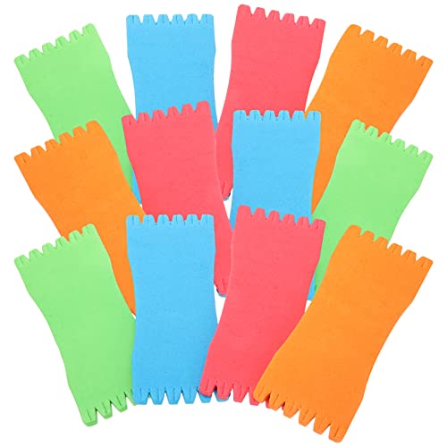BESPORTBLE 50pcs Fishing Line Holders Foam Sponge Line Board Spool Holder for Fishing Accessories