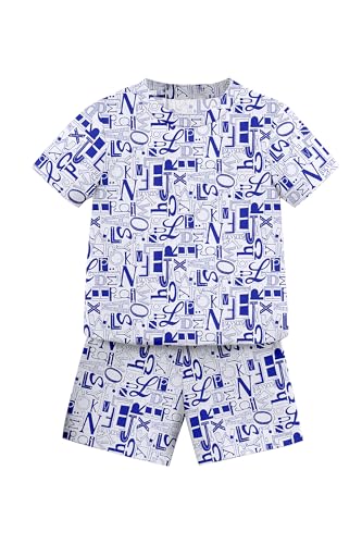 Image of Fashion Dream Boys Cotton Blend Printed Co-ord Set|clothing set for kids|Combo set
