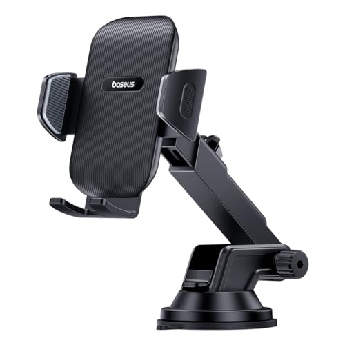Baseus Suporte de telefone Ultra Control Go Series Clip, preto