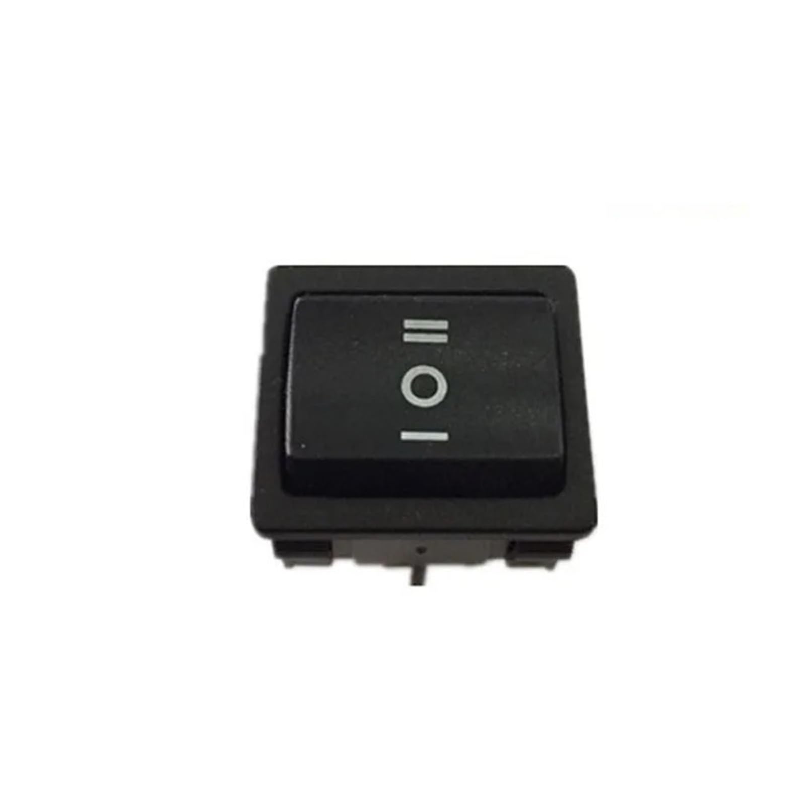 AUOQKQUT 1pc 6P black on-off-on R13-33 Square boat switch warping switch 6A250V 21 * 24mm