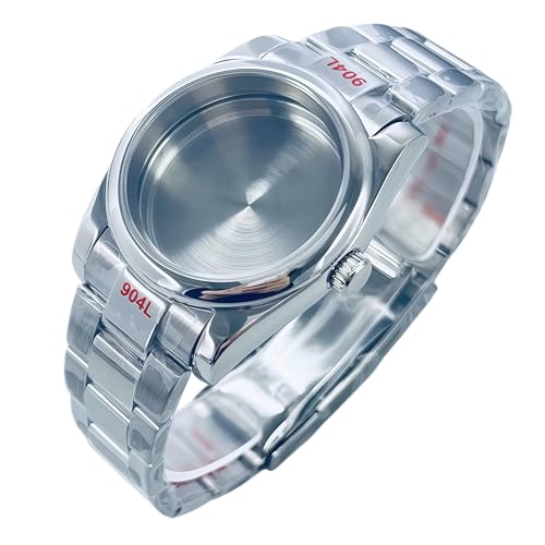 Bracelet 3 maillons et boîtier 36mm saphir pour créer votre montre du quotidien